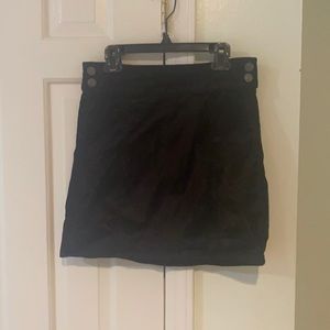 Black Free People velvet skit